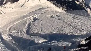 Aiguille rouge - Le Grandes pentes