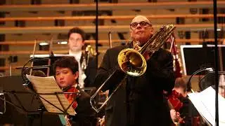 Concerto for Saxophone, Bass Trombone and Orchestra by Daniel Schnyder