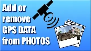 Add remove gps data from photos