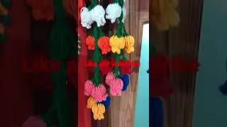 #Toran #colour #trending #k#crushed #Flowers #new #crosia #online #handmade #shortvideo #viral 🙏👌❤️