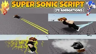 [NEW] FE SUPER SONIC SCRIPT || TROLL SCRIPTS || ROBLOX SCRIPTS || VEX SCRIPTS