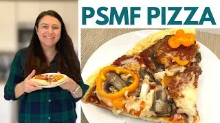 Easy 2 Ingredient PSMF Pizza crust | 1g Carb Keto Friendly