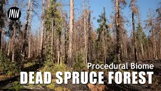 Unreal Engine 5 - Dead Spruce Forest - Ultra realistic AAA environment #unrealengine #UE5 #gamedev