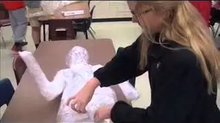 Packing Tape Art Project