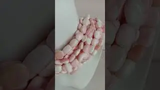 Beautiful Pink sea shell natural shell heishi beads Genuine Organic Gemstone Beads for jewelry DIY