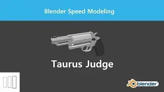 [Blender] Low poly Taurus Judge speed modeling