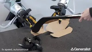 Just a robot trying to pack a box | Generalist