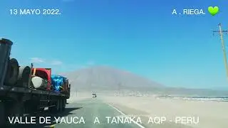 VALLE DE YAUCA  a TANAKA