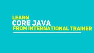 Core Java Training