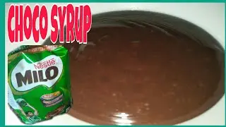 MILO GANACHE | MILO CHOCOLATE SYRUP