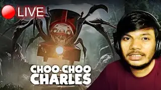 🔴 DAY 81 - ROAD TO 1K SUBS 🚀 | ESCAPE THE SPIDER TRAIN 😱🚂 Choo Choo Charles LIVE | Hindi Gameplay