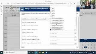 Add timetable second or third year student ENG