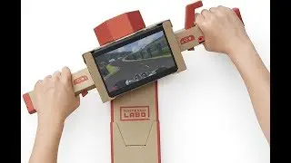 Building a Nintendo Labo Motorcycle (Time Lapse)