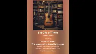I'm One of Them (written by Jason Lee Davis)