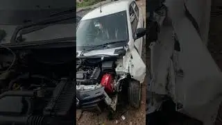 Renault Kwid Accident 2025 #accident #kwidaccident #renaultkwid #spareparts