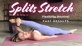 Splits Stretching | Daily Leg Flexibility Routine for Fast Progress (4K)