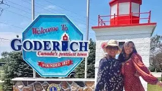 Canada's Prettiest Town of Goderich| Lake Huron| Life in Canada| Cherry Canada Vlog