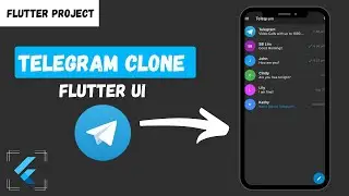 Flutter Chat App UI Design Tutorial: Telegram Clone