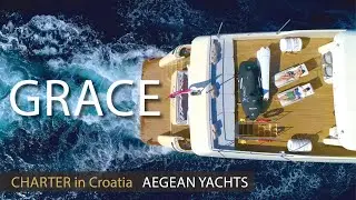 LUXURY CREWED MOTOR YACHT 28 m | 5 cabins | 10 guests | MY Grace | AEGAN YACHTS | Charter in Croatia