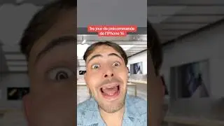 Juste un 1re jour de pr&eacute;commande de l&rsquo;iPhone 16🤯 #humour #funny #skits #iphone16 #newiphone #client