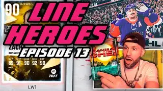 TRADE DEADLINE PURPLE PULL IN SUMMER OF CHEL PACK! 90 OVR ZACHA IS CLUTCH! NHL 22 LINE HEROES #13