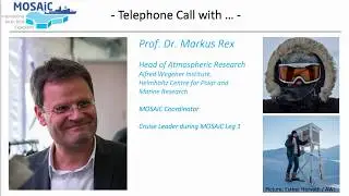 Phone Call with Scientists Frozen in Arctic Sea Ice with the MOSAiC Expedition - Full Session