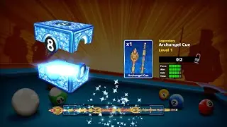 8 Ball Pool 63 Legendary Boxes Opening - Unlocked All Legendary Cues 22/22