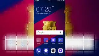 (Hindi) OPPO (ColorOS) THEME : Barcelona FC