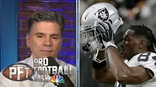 PFT Overtime: Antonio Brown's helmet drama, Titans QB situation | Pro Football Talk | NBC Sports
