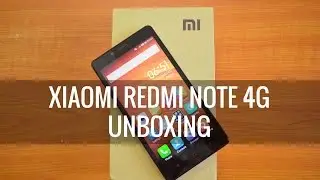 Xiaomi Redmi Note 4G Unboxing