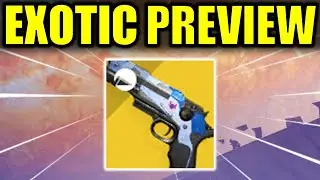 Destiny 2: Traveler's Chosen Exotic Preview!