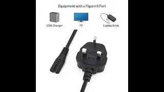 Unboxing Panasonic Eneloop Pro Charger IEC C7 Power Lead 3 Pin Plug