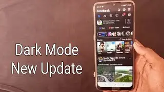 Facebook Dark Mode New Update 2020