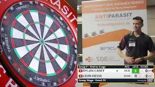 Dylan Casey vs Leon Hesse Highlights / SDC Rookies Series 03 Group P 2025/26