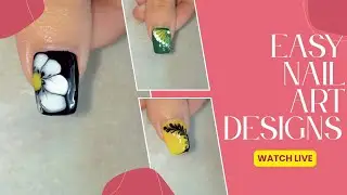 🔴 LIVE : Easy nail art design for beginners 💅🏻 ✨ | Simple designs 2026