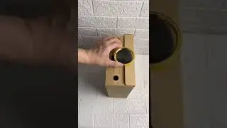 How to make Creative Projector at home😍 #projector #creative #experiment #shorts