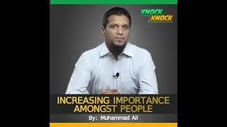 How can I increase importance amongst people?