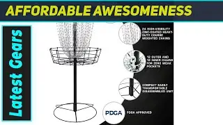 MVP Disc Sports Black Hole Pro: Лучшая портативная мишень для диск-гольфа!