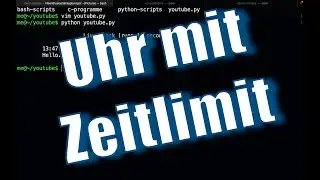 Learning Python &ndash; Digital Clock with Time Limit (Part 2)