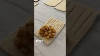 Слойки с яблоком и корицей-это любовь🫶🏻 #рецепты #выпечка