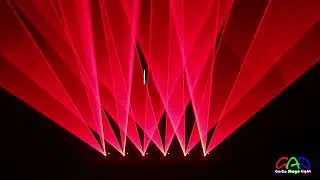 Mini 6W laser show, powered by Moncha