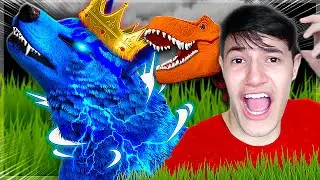 O SUPREMO REI LOBO QUER ME PEGAR! ARK MEGA ZOOL&Oacute;GICO! #33