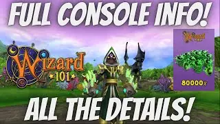 FULL WIZARD101 CONSOLE DETAILS! Latest News!