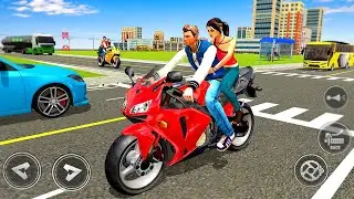 Rapido Bike Taxi Game | Dropping Girls By Bike - Bike Taxi Driving Simulator 3D Gameplay