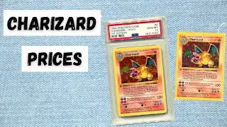 Every Charizard Base Set Card With PSA Prices! - Wizards Of The Coast (WOTC)