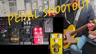 Distortion Pedal Shootout JHS Hard Drive vs 5 Cheap Pedals 
