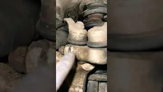 If you know you know! Audi pinch bolt #mechanictalk #worstnightmare #audiclub #suspension #tmm