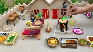 Tasty Egg Chana paratha Breakfast | Miniature Village Style Cooking | Pak Miniature village 