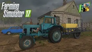 FS2017 (FS 17) - Анискино - 13 - новый опрыскиватель и работа в поле