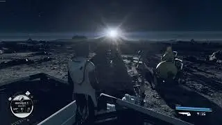 Starfield - Sunrise on a Planet With No Atmosphere